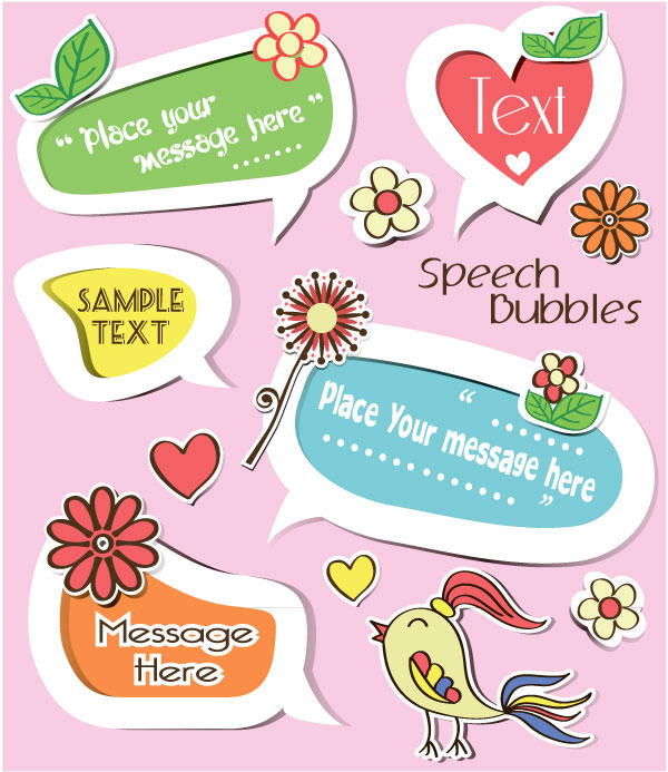 Cute Vector Dialog Box Free Download 600x693 Cute Vector Dialog Box Free Download