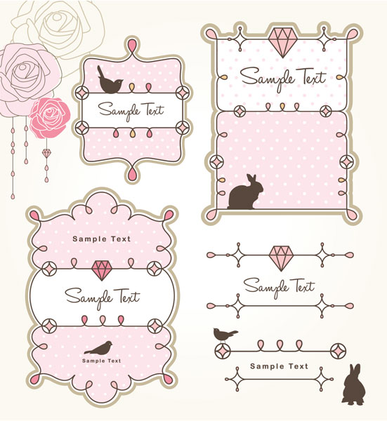 551x600 Vector Cute Frame Images