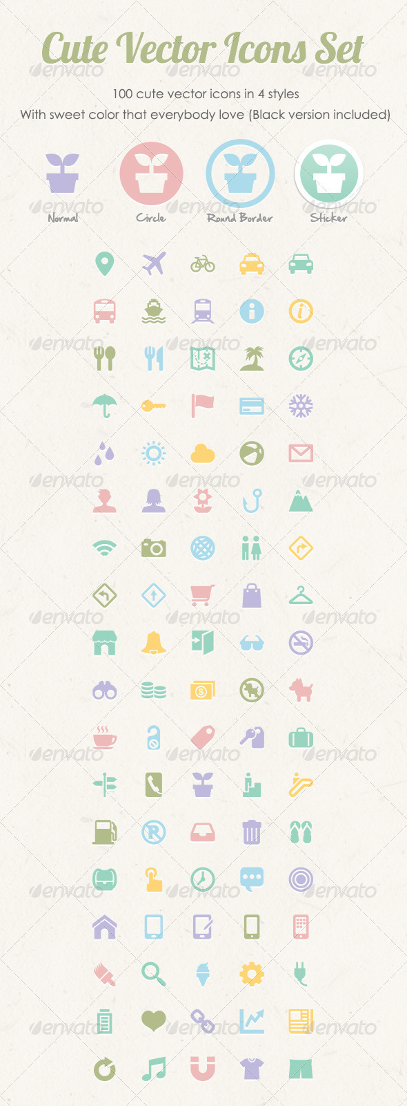 Vectors Symbol Icons From Graphicriver 590x1600 Vectors Symbol Icons From Graphicriver