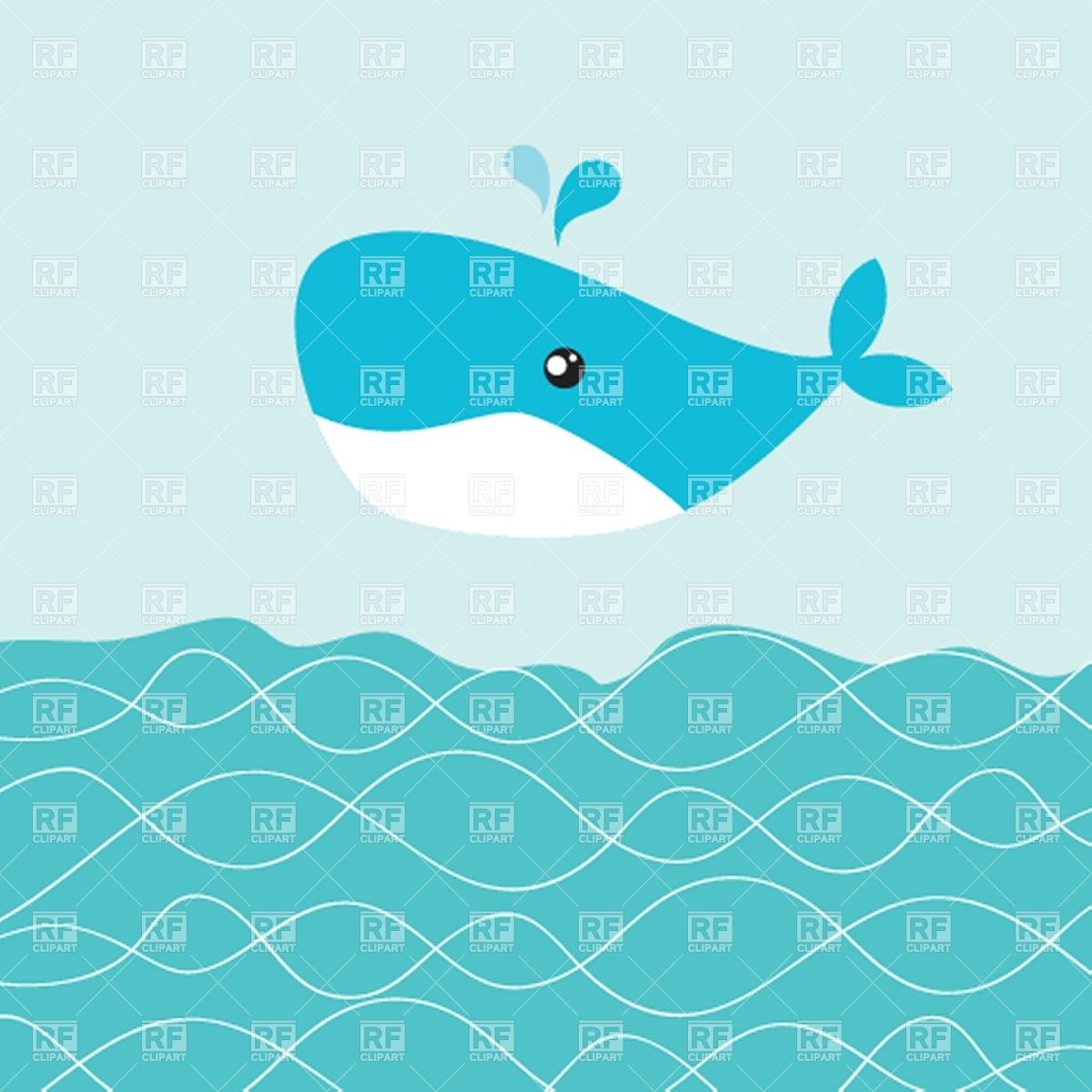 1200x1200 Baby Boy Shower Card With Cute Whale Vector Image Of Plants