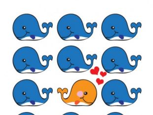 310x233 Whale In Love