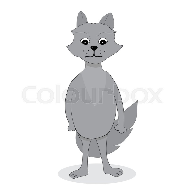 Cute Cartoon Wolf Vector Wolf Howling Stock Vector Colourbox 800x800 Cute Cartoon Wolf Vector Wolf Howling Stock Vector Colourbox