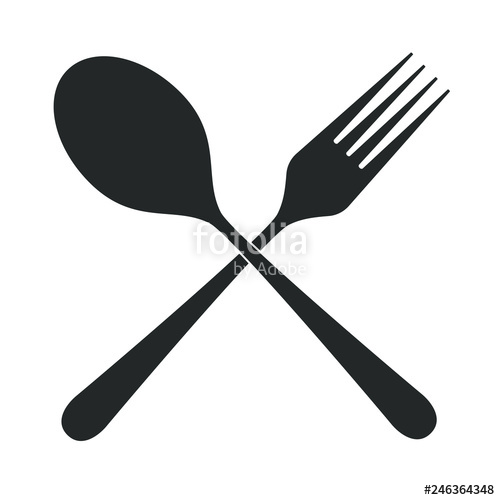Icon Cutlery Crossed Spoon And Fork Restaurant Signs Symbol 500x500 Icon Cutlery Crossed Spoon And Fork Restaurant Signs Symbol