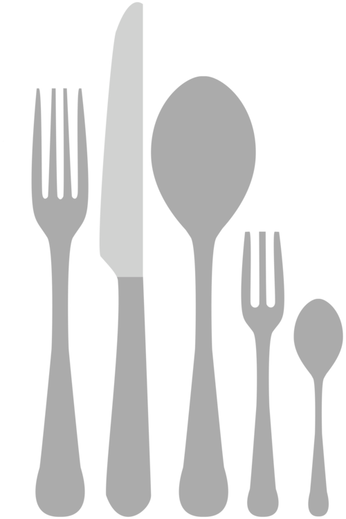 500x750 Fork,spoon,cutlery Clipart