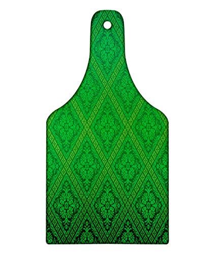 425x509 Ambesonne Green Cutting Board, Vector Illustration