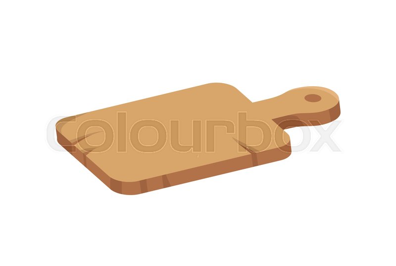 800x537 Wooden Cutting Board Vector Icon In Stock Vector Colourbox
