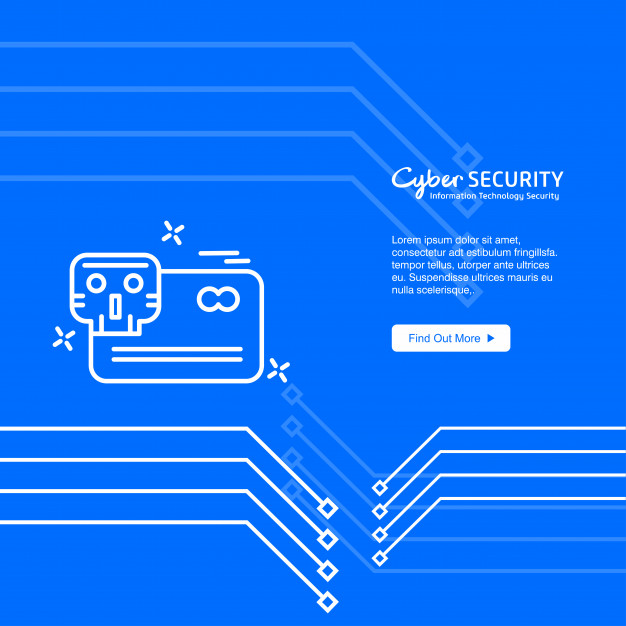 626x626 Cyber Security Background Vector Free Download