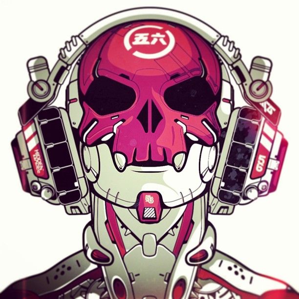 612x612 Machine Robotica Cyberpunk Art, Art, Character Art