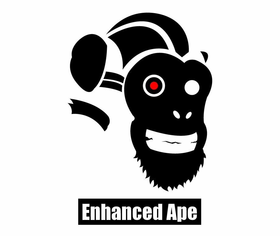 920x778 Enhanced Ape Logo Branding Vector Typography Digitalart