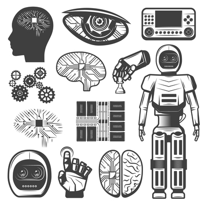 400x400 Page Cyborg On Curated Vector Illustrations, Stock Royalty Free