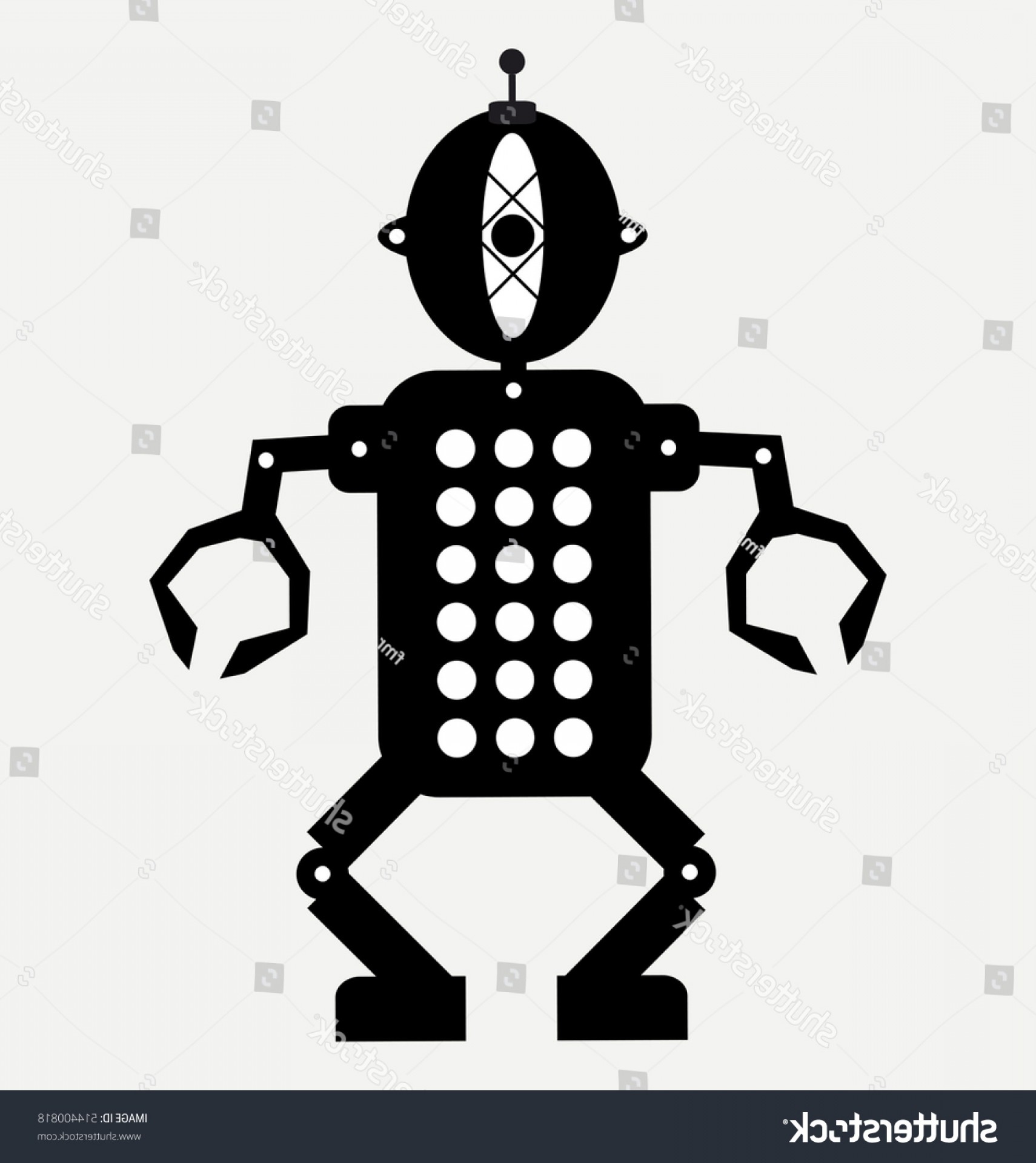 1710x1920 Robot Silhouette Vector Hoodamathrun