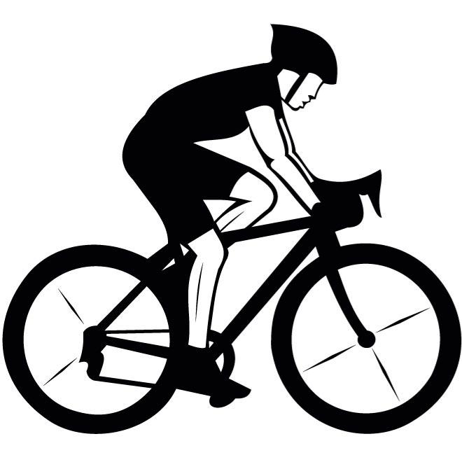660x660 Cyclist Vector Image