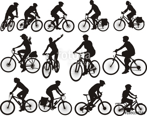 500x395 Bike Silhouettes