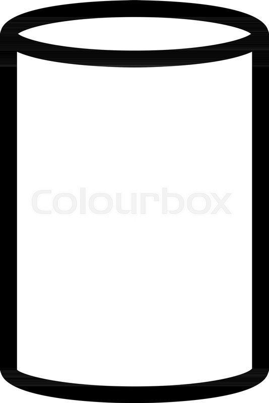 534x800 Cylinder Shape Diagram Stock Vector Colourbox