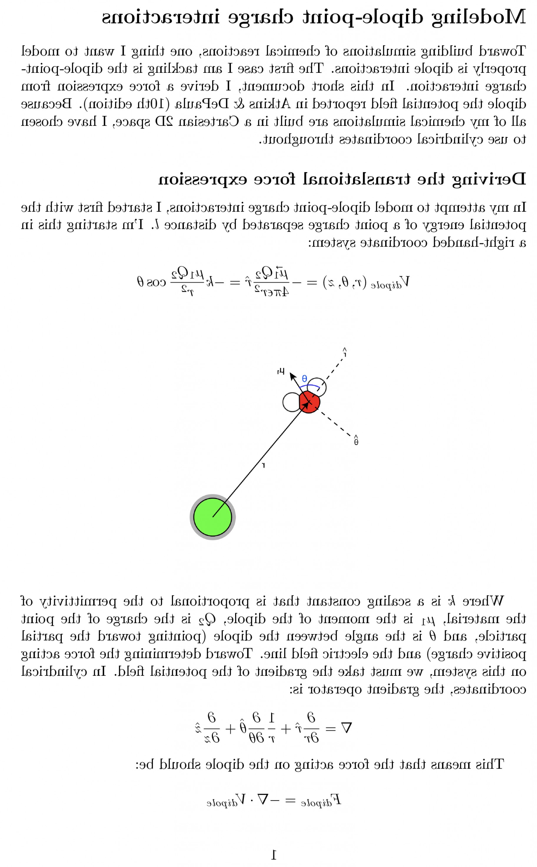 1825x2943 How To Cast Dipole Point Charge Force Expression From Cylindrical