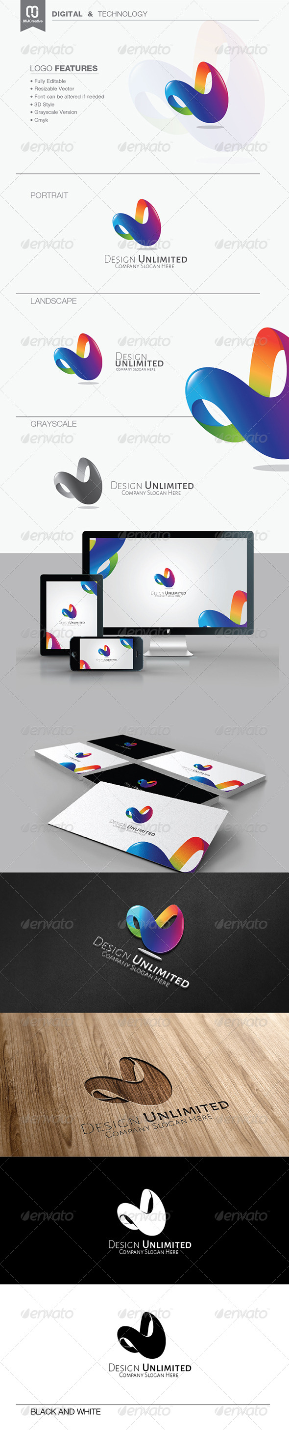 590x2912 Letter Logos From Graphicriver