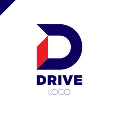 240x240 Letter D Logo Arrow Letter D Icon Design Template Elements