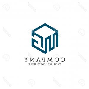 300x300 Photostock Vector Letter Mg Logo With D Square Design Vector