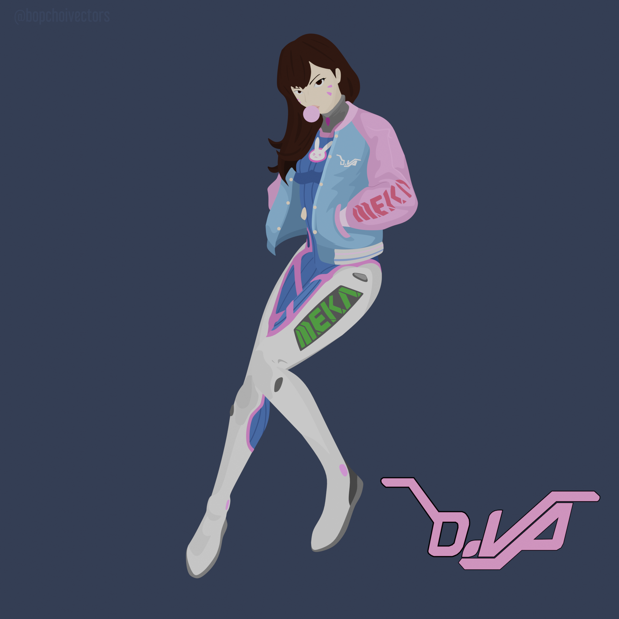 2000x2000 Lately I've Been Creating Some Overwatch Vector Art