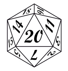 D20 Dice Vector at Vectorified.com | Collection of D20 Dice Vector free