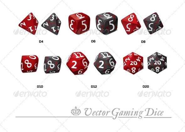 590x421 Vectors Dice, Games, Rpg
