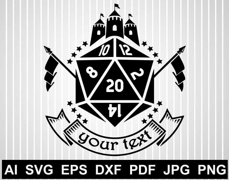 794x626 Cuts For Cricut Rpg Vector Design Geek Free Etsy