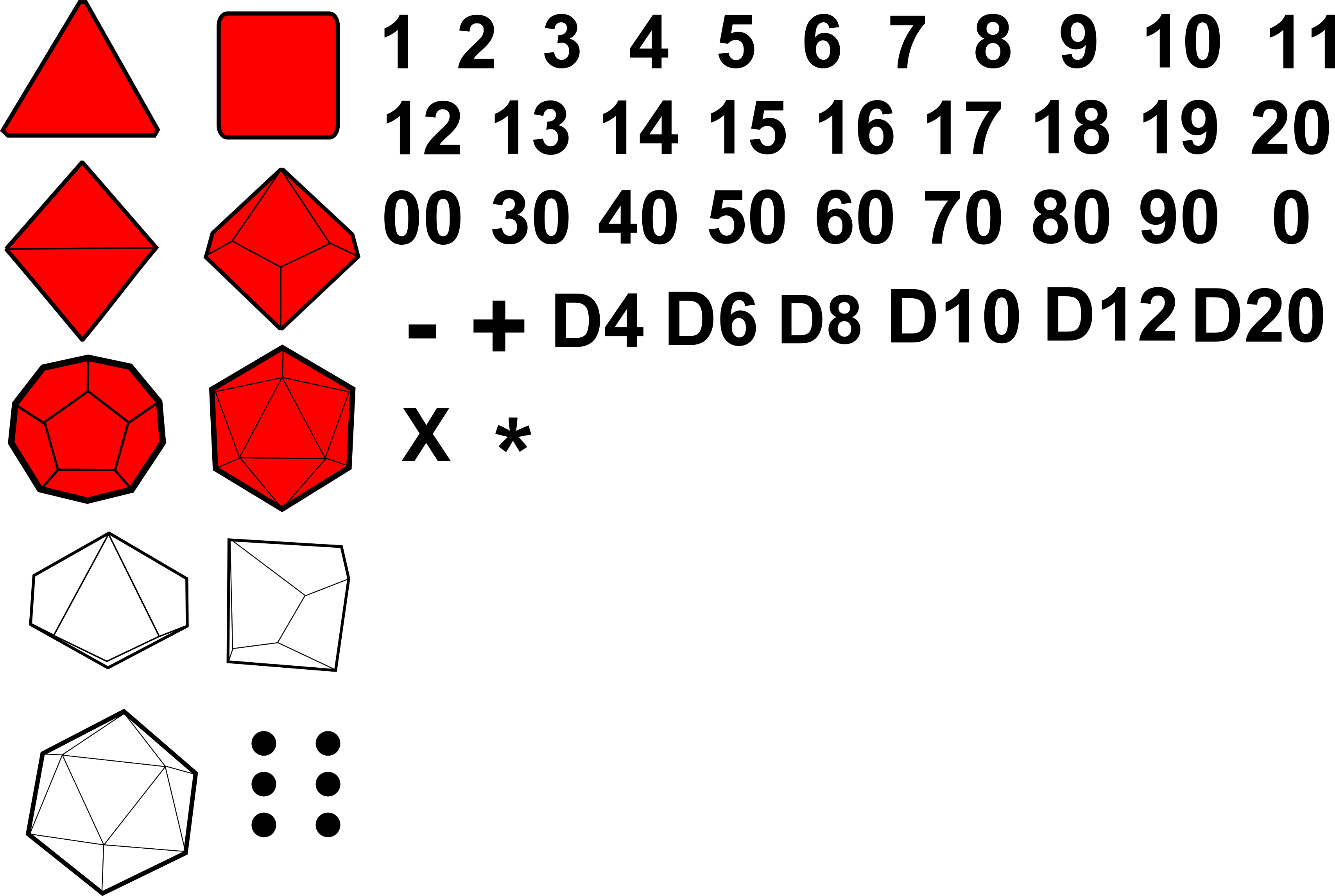 3415x2292 I Need Clipart Dice, All Of Them Rpgnet Forums