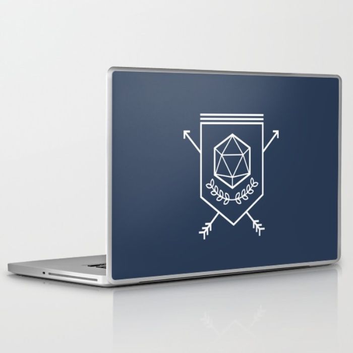 700x700 Roleplayer's Crest Laptop Ipad Skin