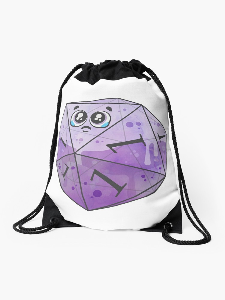 750x1000 Cursed Vector Art Drawstring Bag