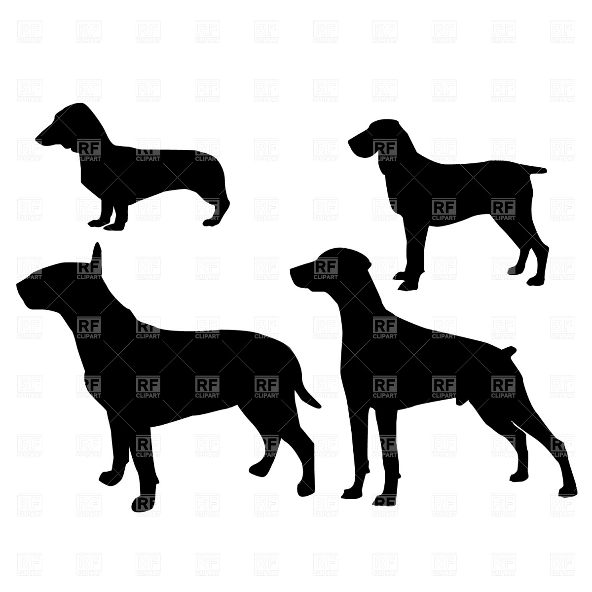 Download Dachshund Silhouette Vector at Vectorified.com ...