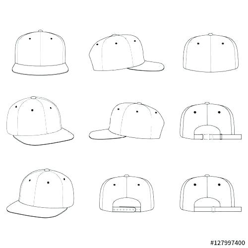 Dad Hat Template Vector at Vectorified.com | Collection of Dad Hat ...
