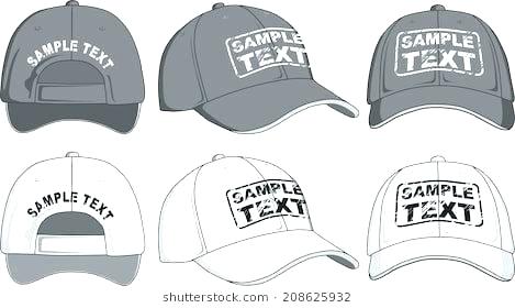 469x280 Hat Design Template Baseball Cap Best Of Stock S Vectors Free