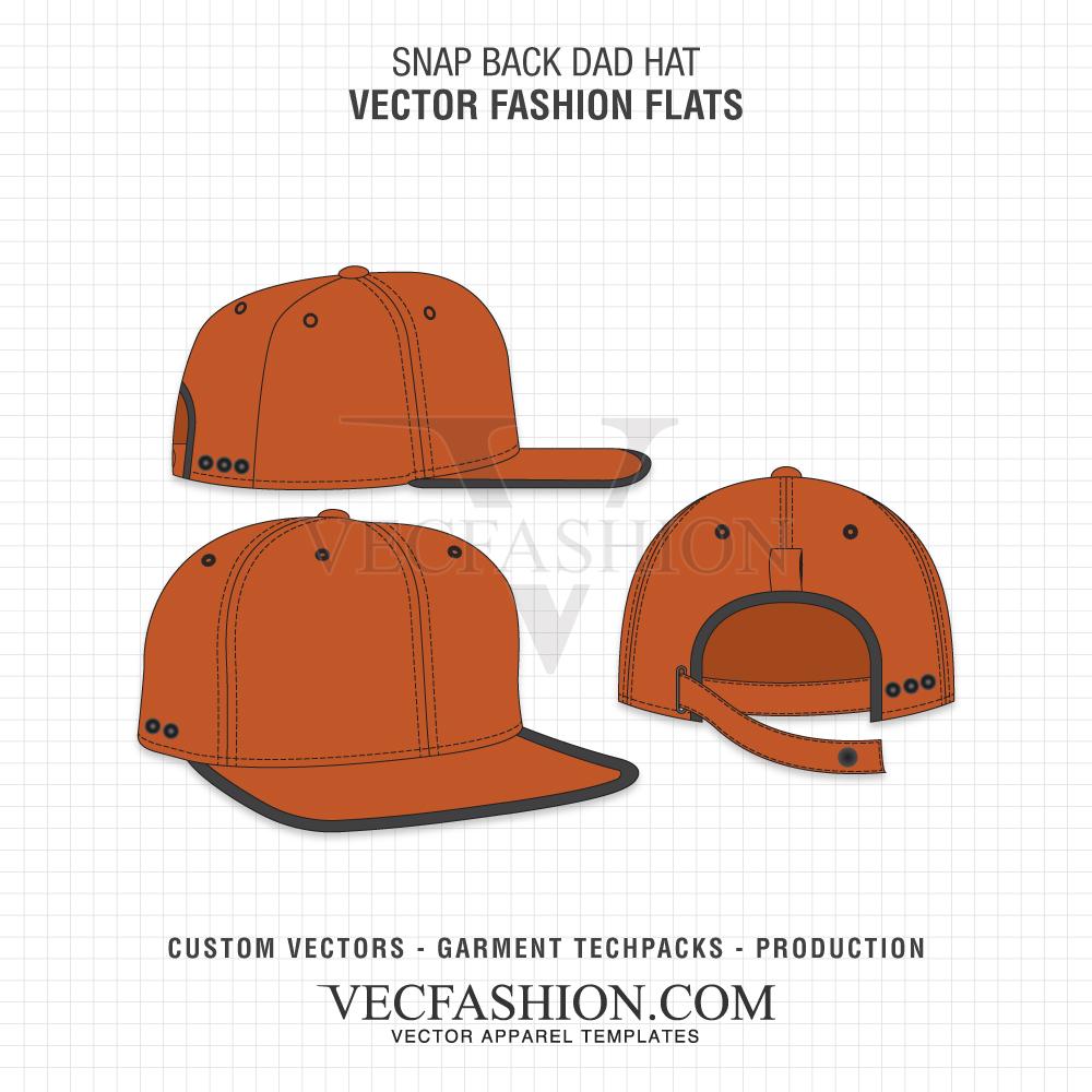 Dad Hat Template Vector at Collection of Dad Hat