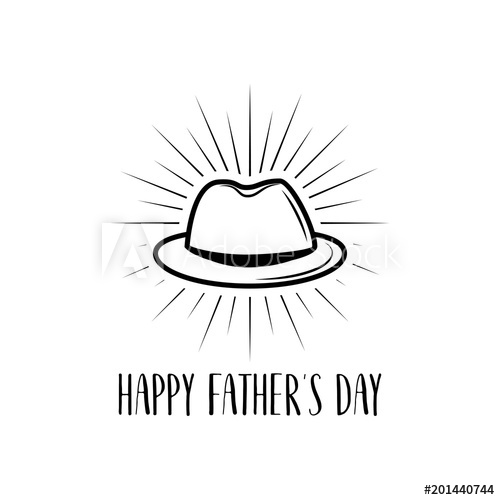 Happy Fathers Day Card Bowler Hat Dad Greeting Happy Fathers 500x500 Happy Fathers Day Card Bowler Hat Dad Greeting Happy Fathers