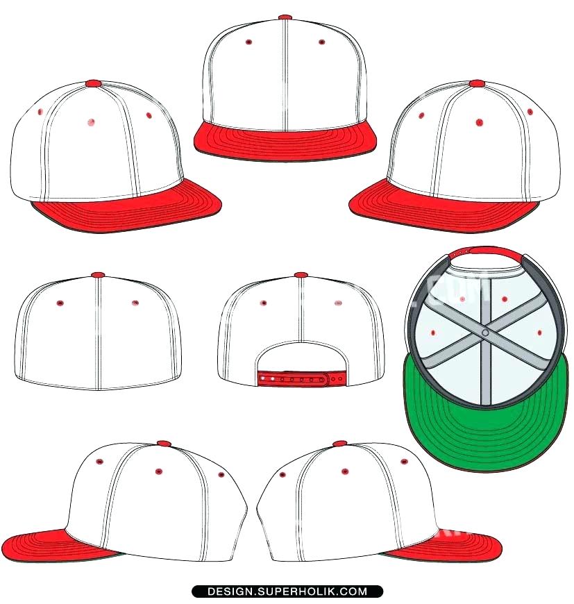 Trucker Hat Template Dad Cap Free 827x870 Trucker Hat Template Dad Cap Free