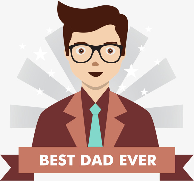 Download Free Png The Best Dad, Vector Material 650x607 Download Free Png The Best Dad, Vector Material
