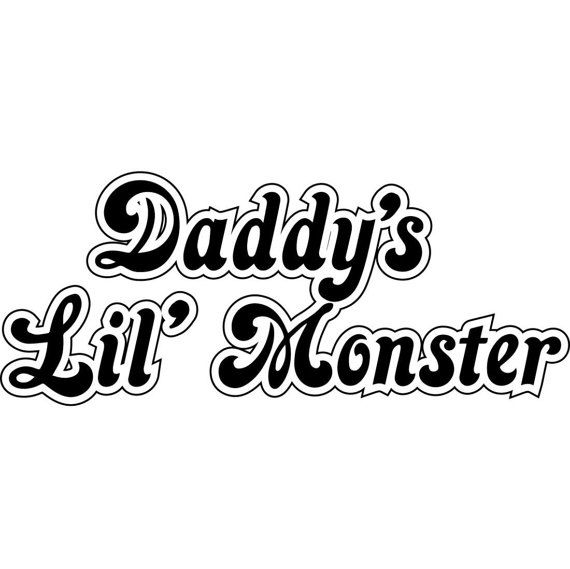 Download Daddys Lil Monster Vector at Vectorified.com | Collection ...