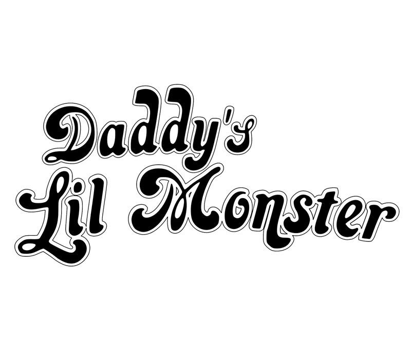 Download Daddys Lil Monster Vector at Vectorified.com | Collection ...