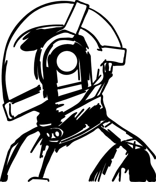 516x600 Daft Punk Clipart
