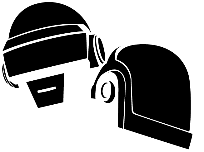 653x488 Designed This Daft Punk Vector For A Project I'm Doing For College
