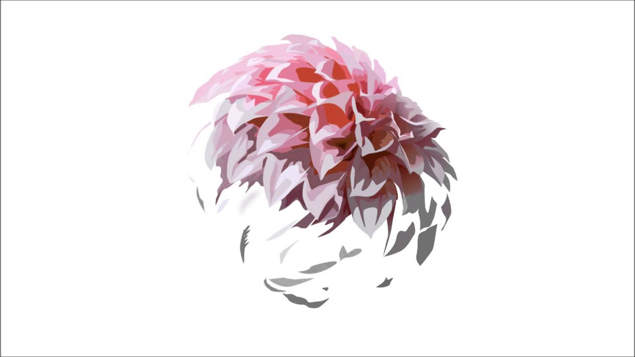 1280x720 Dahlia Flower Vector Artwork