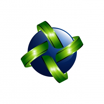 360x360 World Logo Template For Free Download