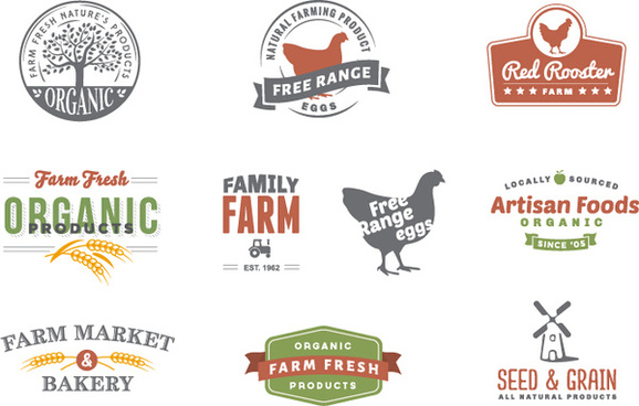 578x368 Dairy Farm Logo Free Vector Download