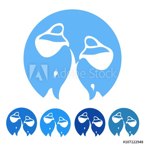 500x500 Dairy Milk White Drink Goat Sheep Cow Logo Vector Icon