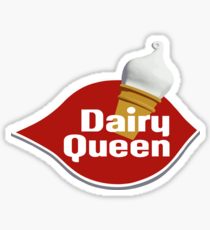 210x230 Dairy Queen Design Illustration Stickers Redbubble