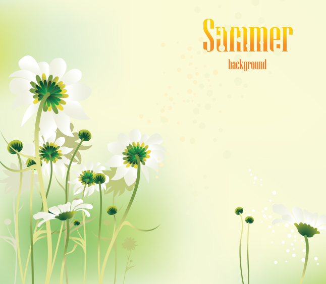 646x563 Summer Daisy Vector Background Vector Art Graphics
