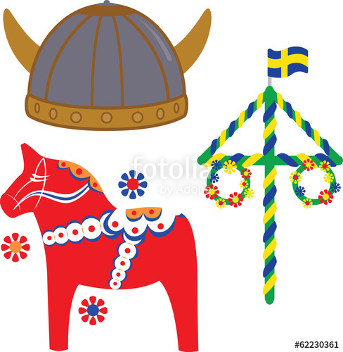 Dala Horses, Vector Stock Image And Royalty Free Vector 488x500 Dala Horses, Vector Stock Image And Royalty Free Vector