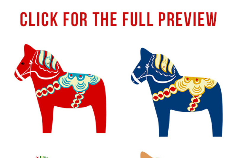 Download Dala Horse Vector At Vectorified Com Collection Of Dala Horse Vector Free For Personal Use 3D SVG Files Ideas | SVG, Paper Crafts, SVG File