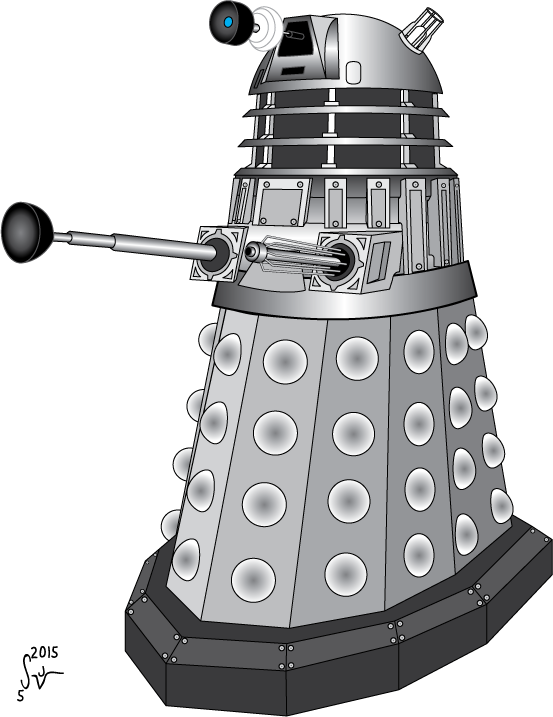 553x717 Dalek Vector Clipart Images Gallery For Free Download Myreal
