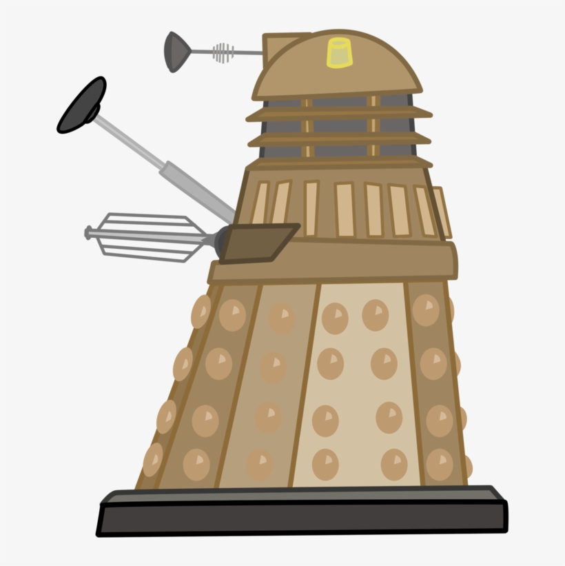 820x821 Dalek Vector